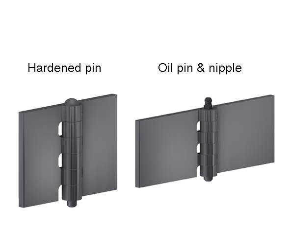 Hardened pin - oil pin