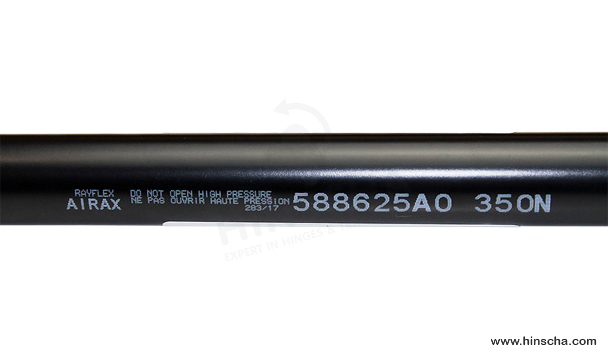 Vérin à gaz Airax Rayflex 6858862503501 350N