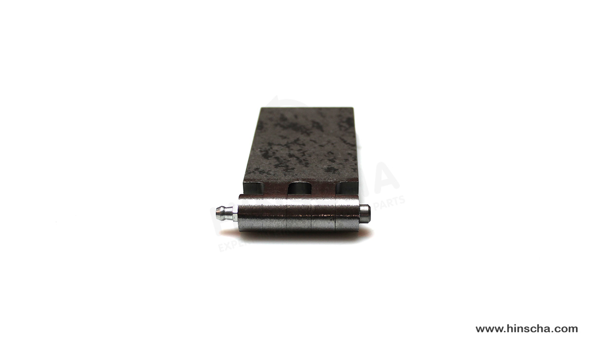 Coach hinge 50x100x7x8 mm/hardened pin