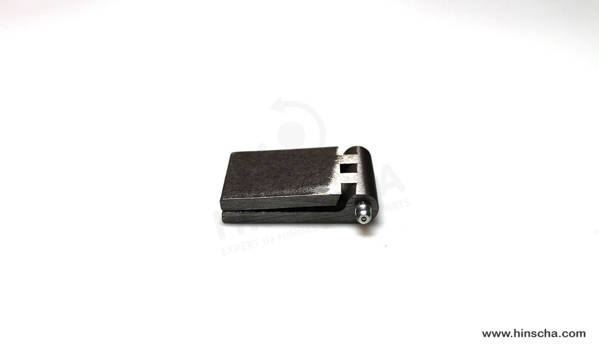 Profilscharnier 50x60x6x8 mm mit Schmierstift, Schmiernippel