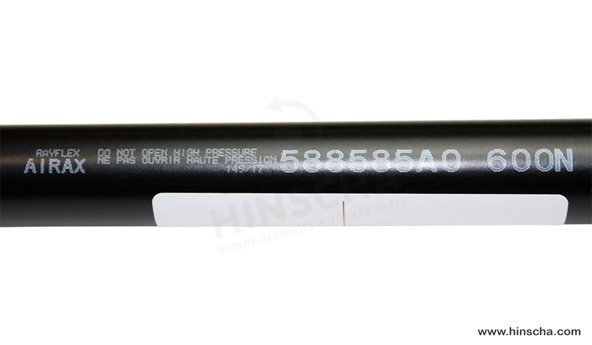 Vérin à gaz Airax Rayflex 6858858506001 600N