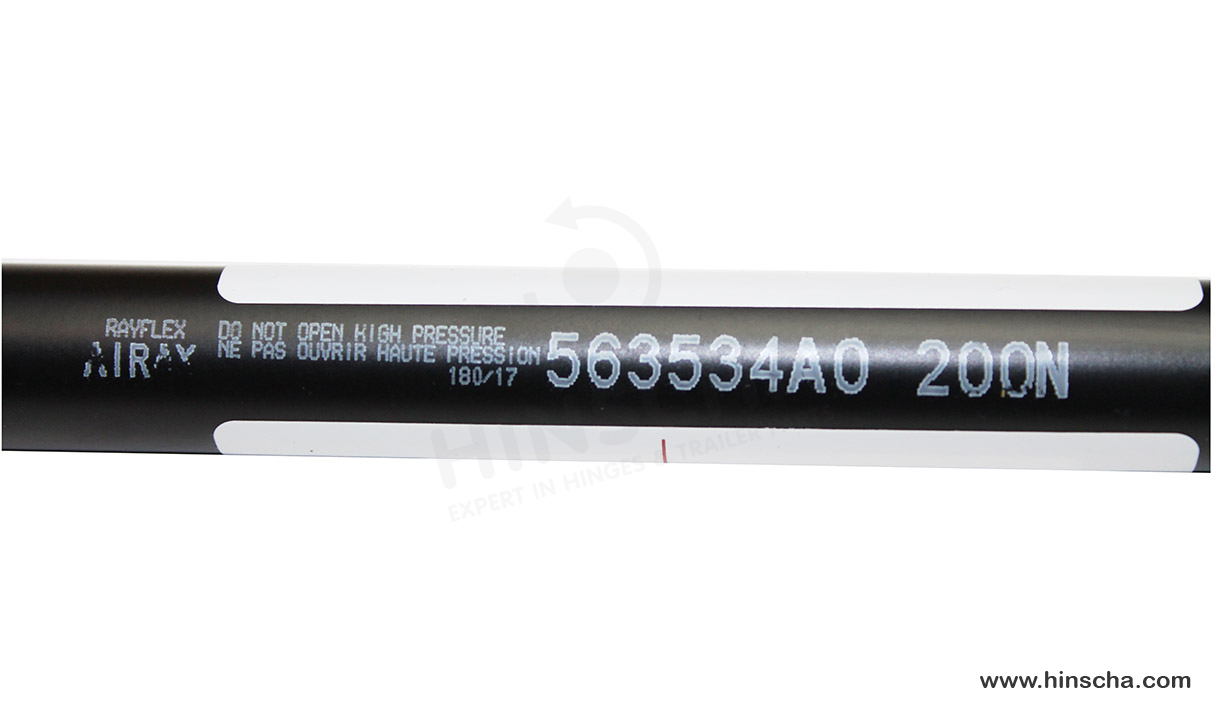 Vérin à gaz Airax Rayflex 6856353402001 200N