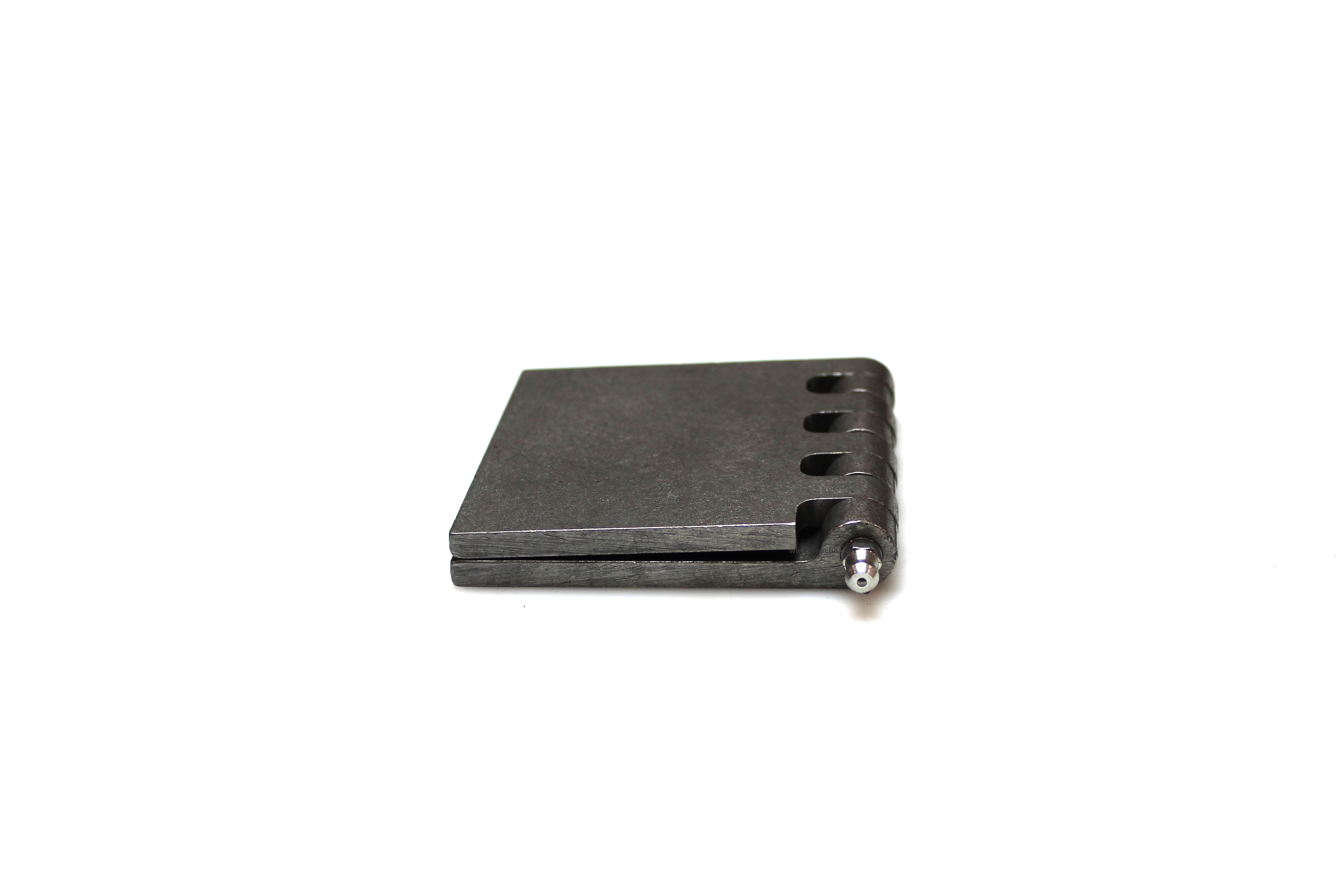 Profilscharnier 80x80x6x8 mm mit Schmierstift, Schmiernippel