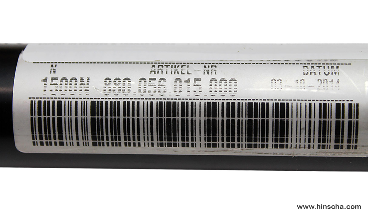 Gasfeder ø 14-28, 1500N,K250,Auge ø10,A600