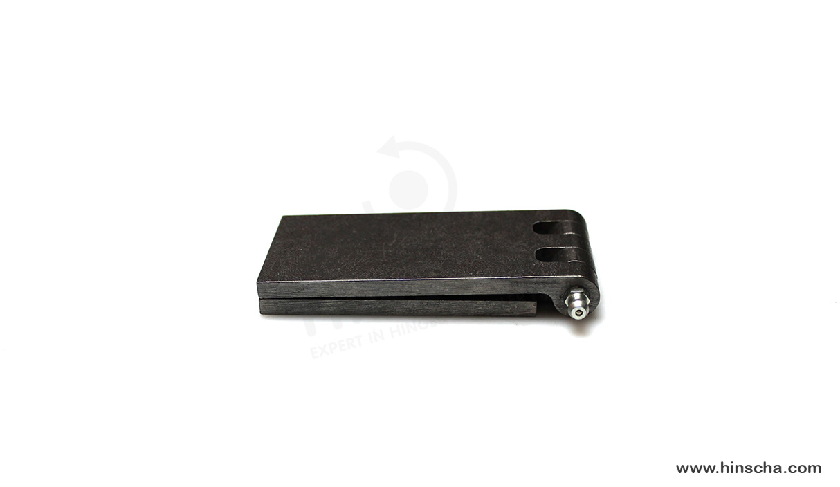 Profilscharnier 50x100x6x8mm mit Schmierstift, Schmiernippel