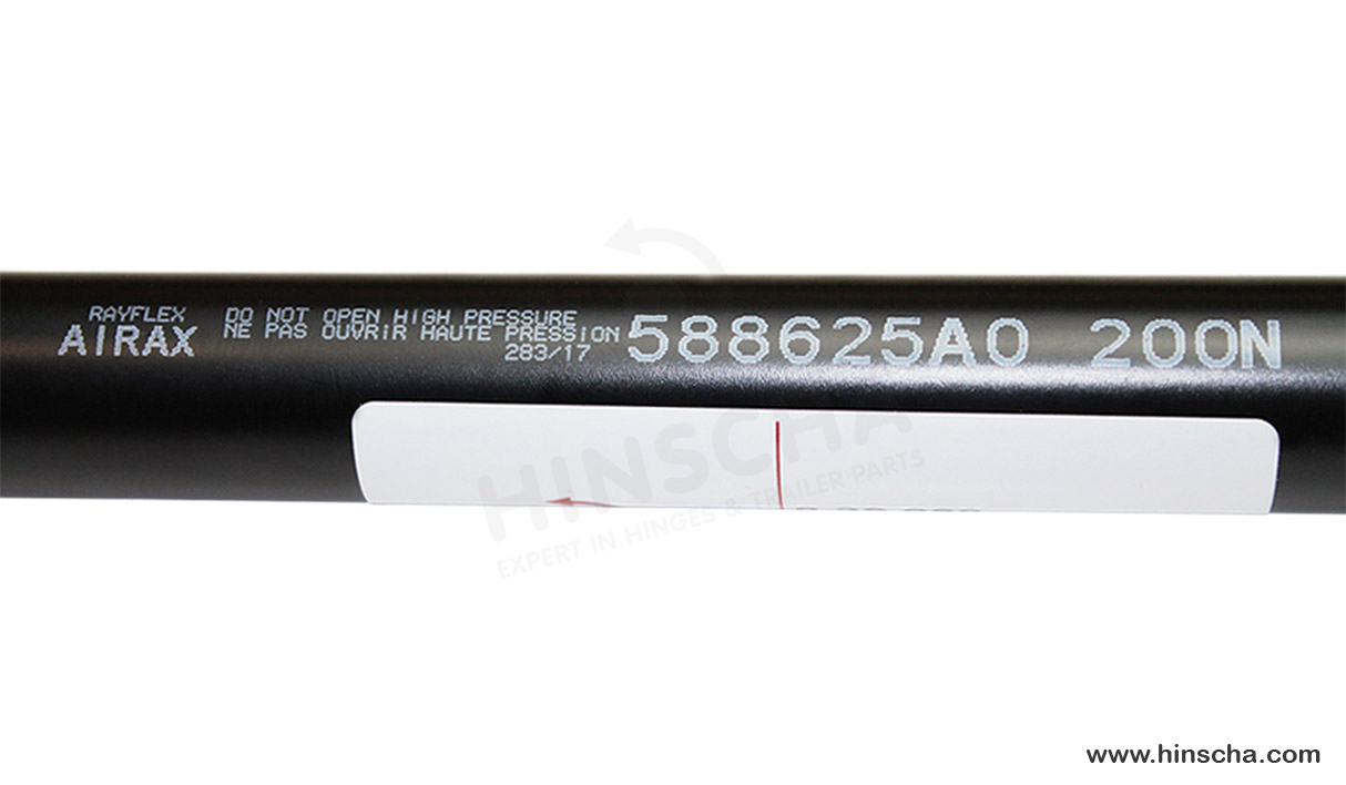 Vérin à gaz Airax Rayflex 6858862502001 200N