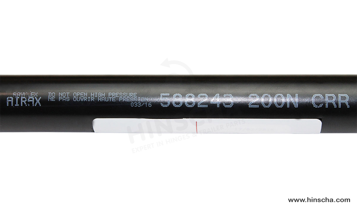 Gasfeder ø 8-20, 200N,K100, Kugelgelenk M8, A285