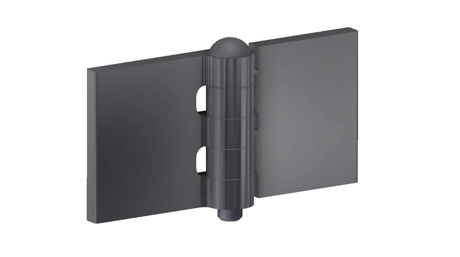 Profilscharnier 50x50x6x8 mm mit Edelstahl Stift Profilscharnier 50x50x6x8 mm mit Edelstahl Stift