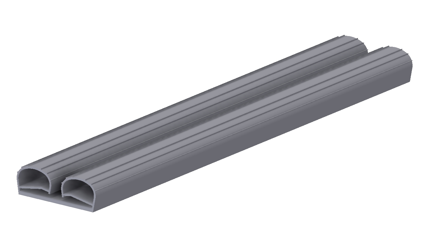 Container door seal, width 36mm with reference number 220611