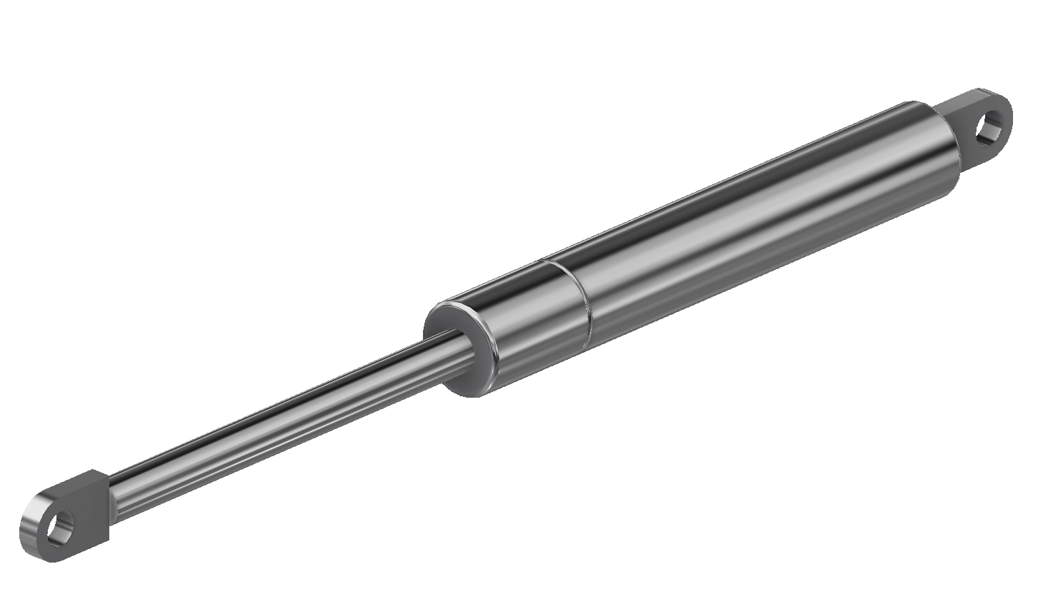 Gasfeder ø10 - ø23 - Auge Mit Referenznummer 850125