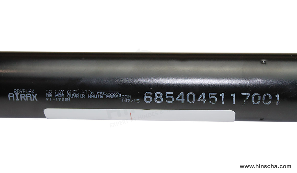 Gasfeder ø 14-28, 1700N,K100,Auge ø10,A300