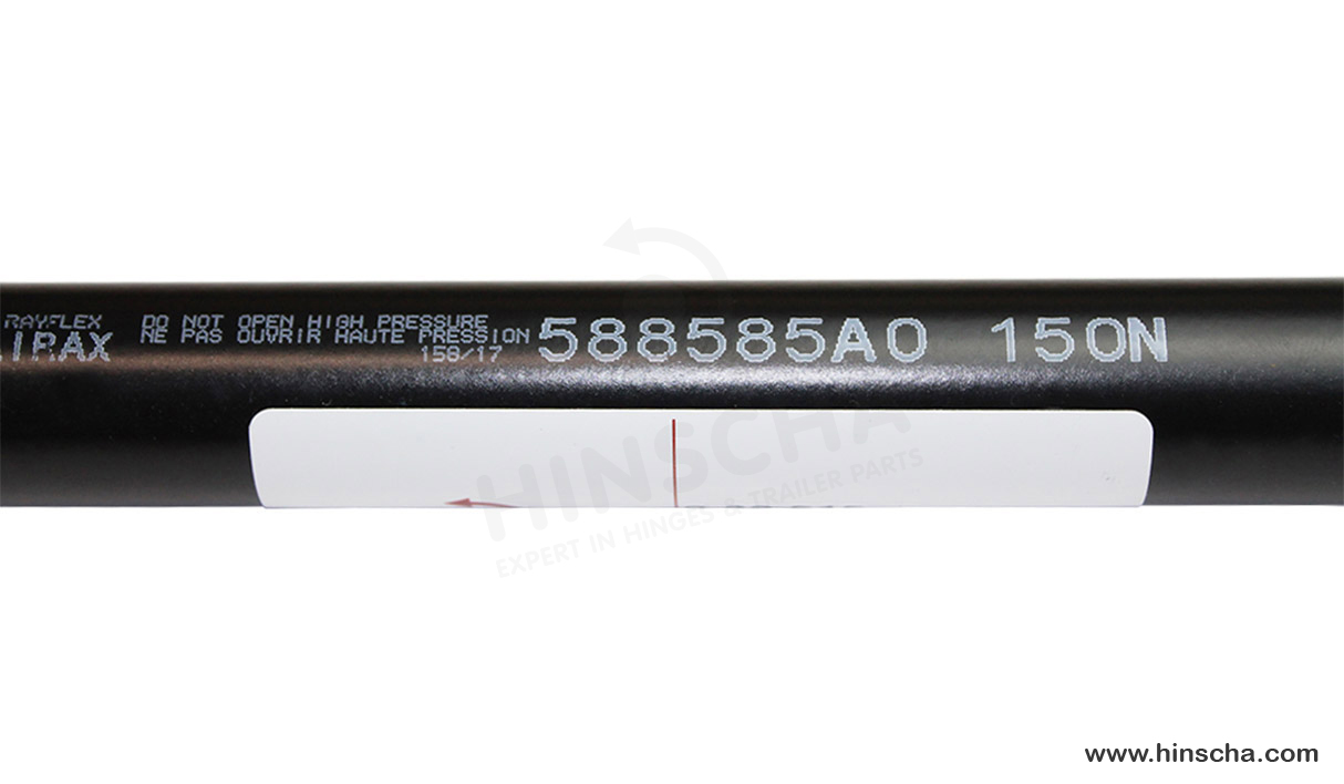 Vérin à gaz Airax Rayflex 6858858501501 150N