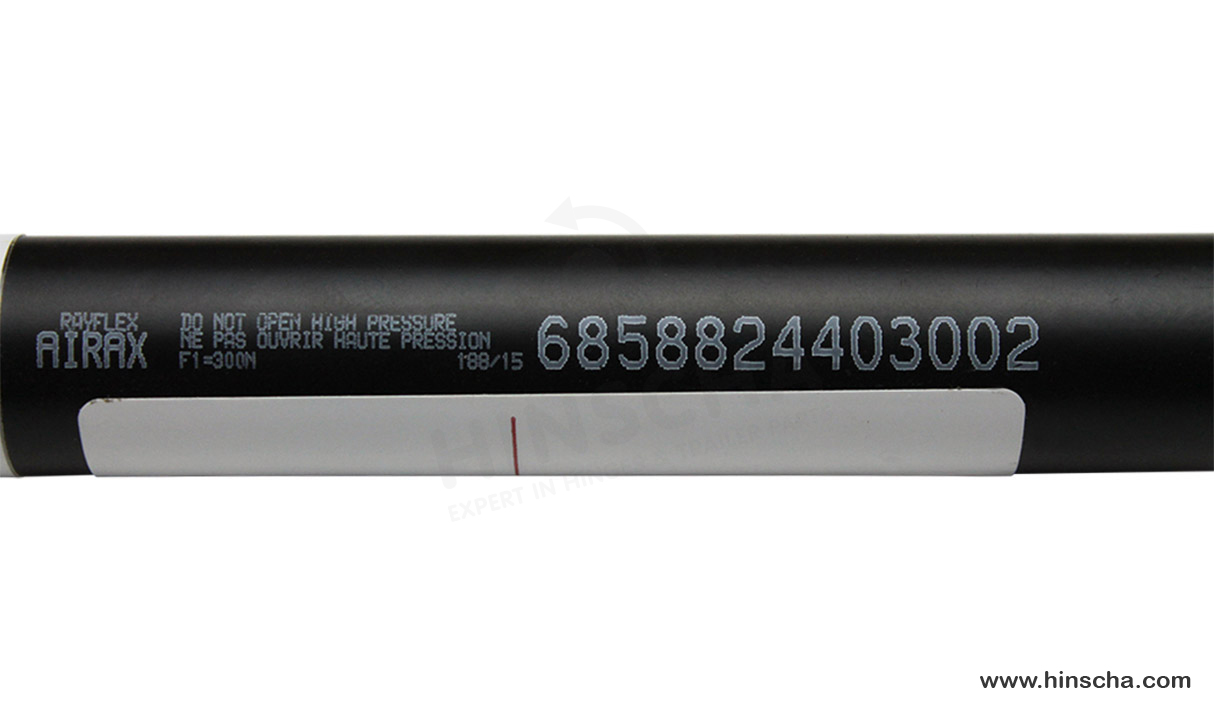 Vérin à gaz ø 8-20, 300N,K80, rotules M8, A245