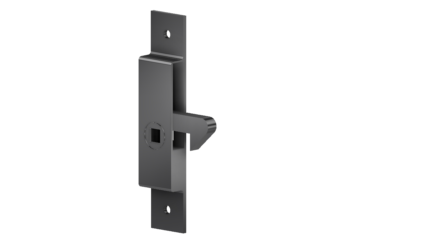 Loqueteau pour porte coulissante, nez gauche avec numéro de référence 400070