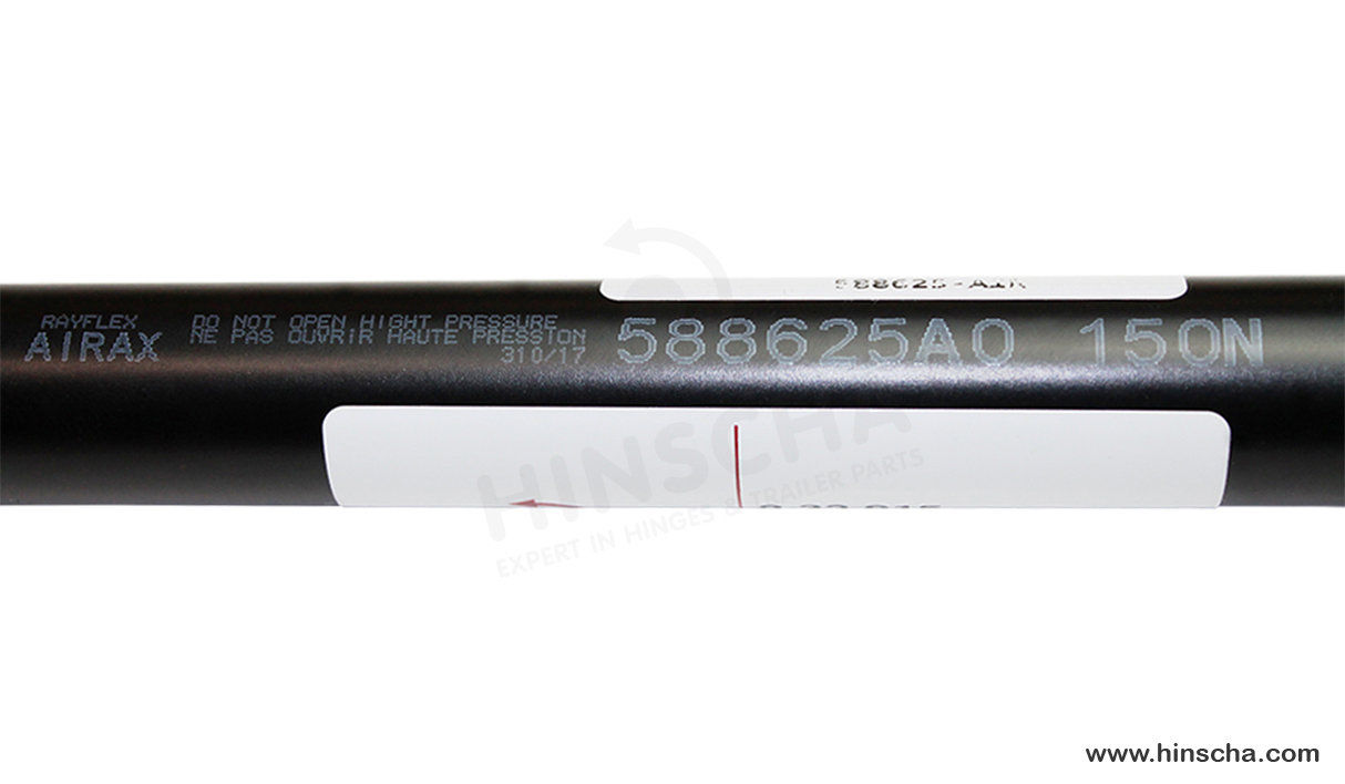 Vérin à gaz Airax Rayflex 6858862501501 150N