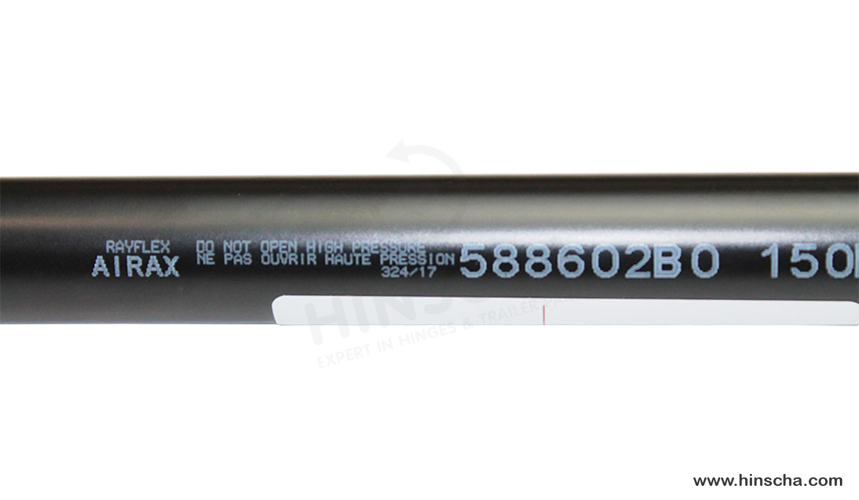 Vérin à gaz Airax Rayflex 6858860201501 150N