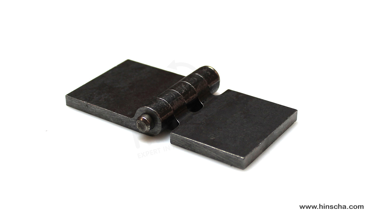 Coach hinge 50x50x6x8 mm/hardened pin