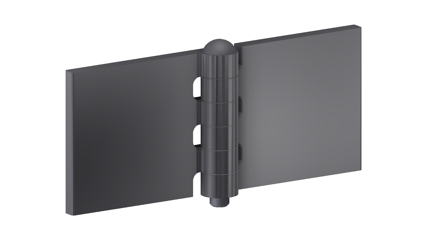 Profilscharnier 60x70x6x8 mm/Gehärtet Stift