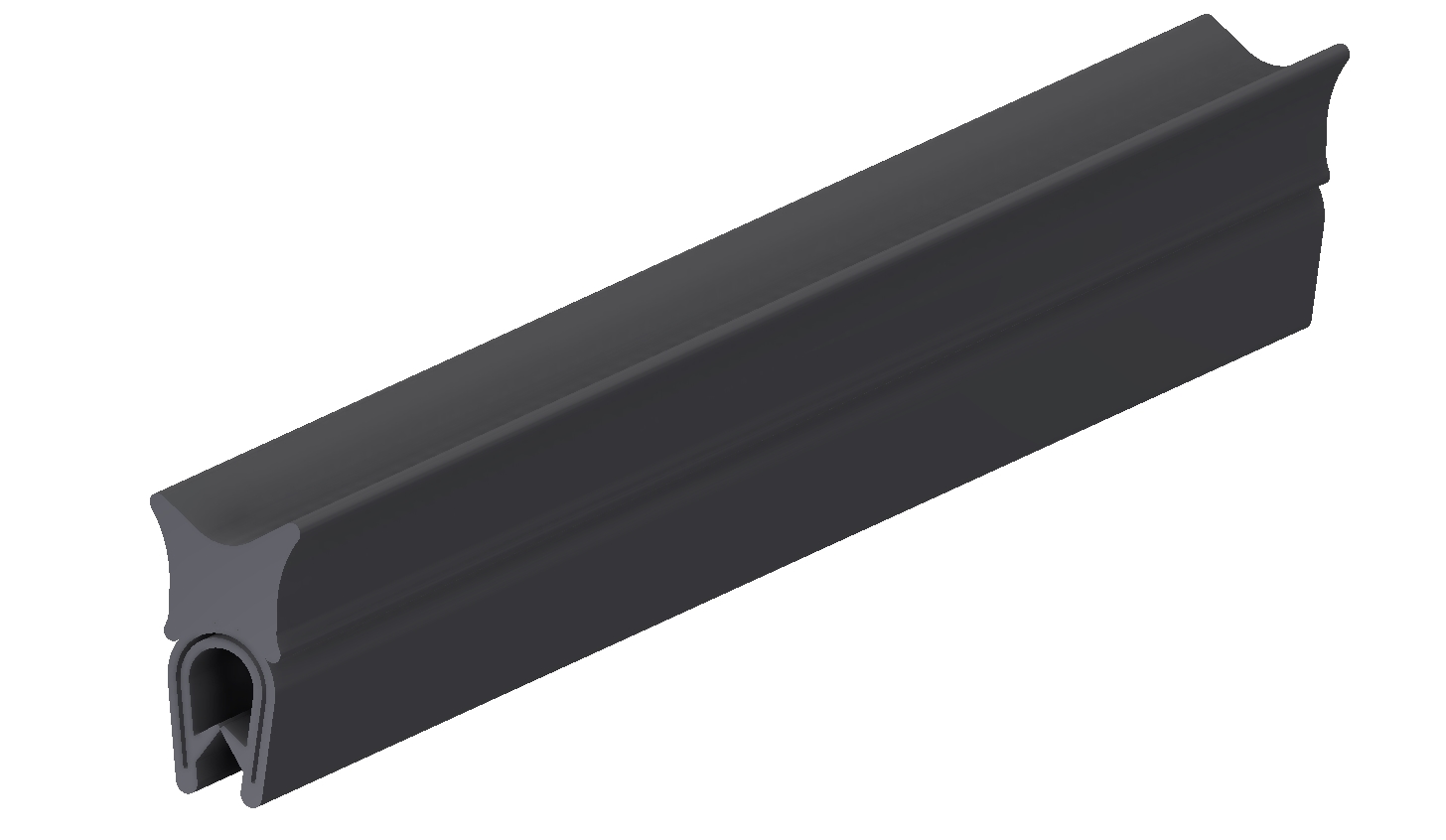 Profil d'étanchéité supérieur, portée d'éteindre 1-4mm avec numéro de référence 225340