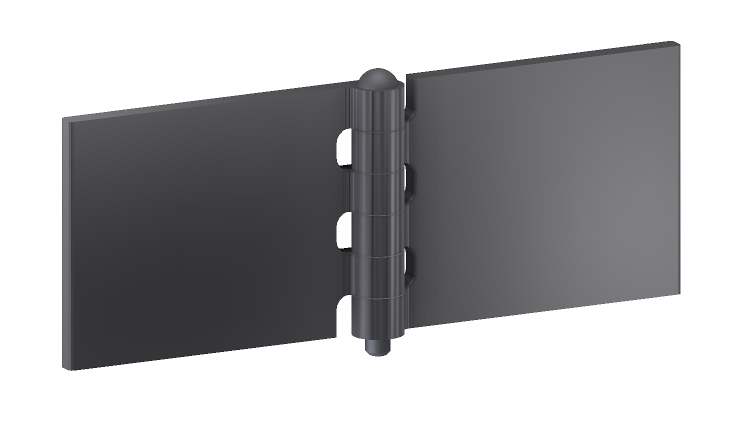 Profilscharnier 60x80x5x6 mm/Gehärtet Stift Profilscharnier 60x80x5x6 mm/Gehärtet Stift