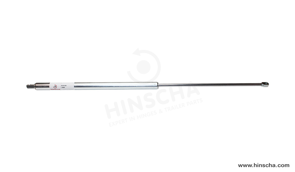 Gas spring ø10-23, 750N,K343, eyes, A760