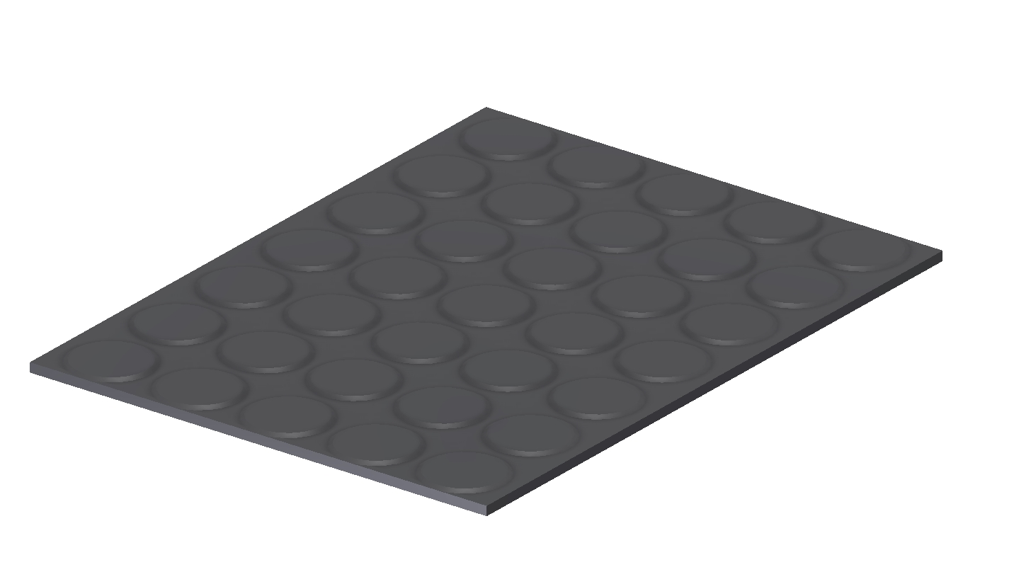 Rubber mat with studs with reference number 240081