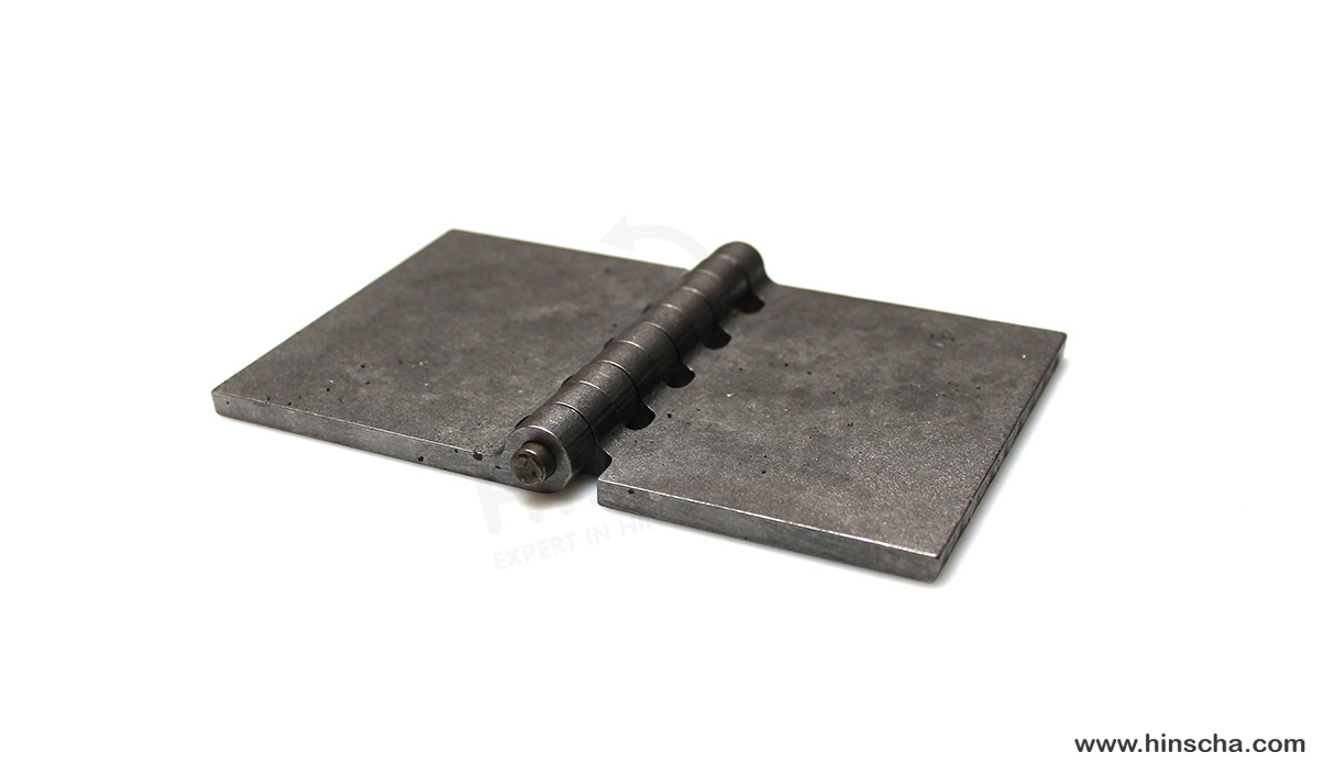 Coach hinge 100x80x6x8 mm/hardened pin