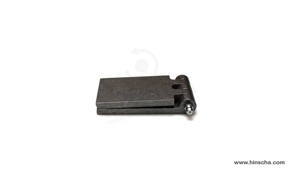 Profilscharnier 50x80x6x8 mm mit Schmierstift, Schmiernippel