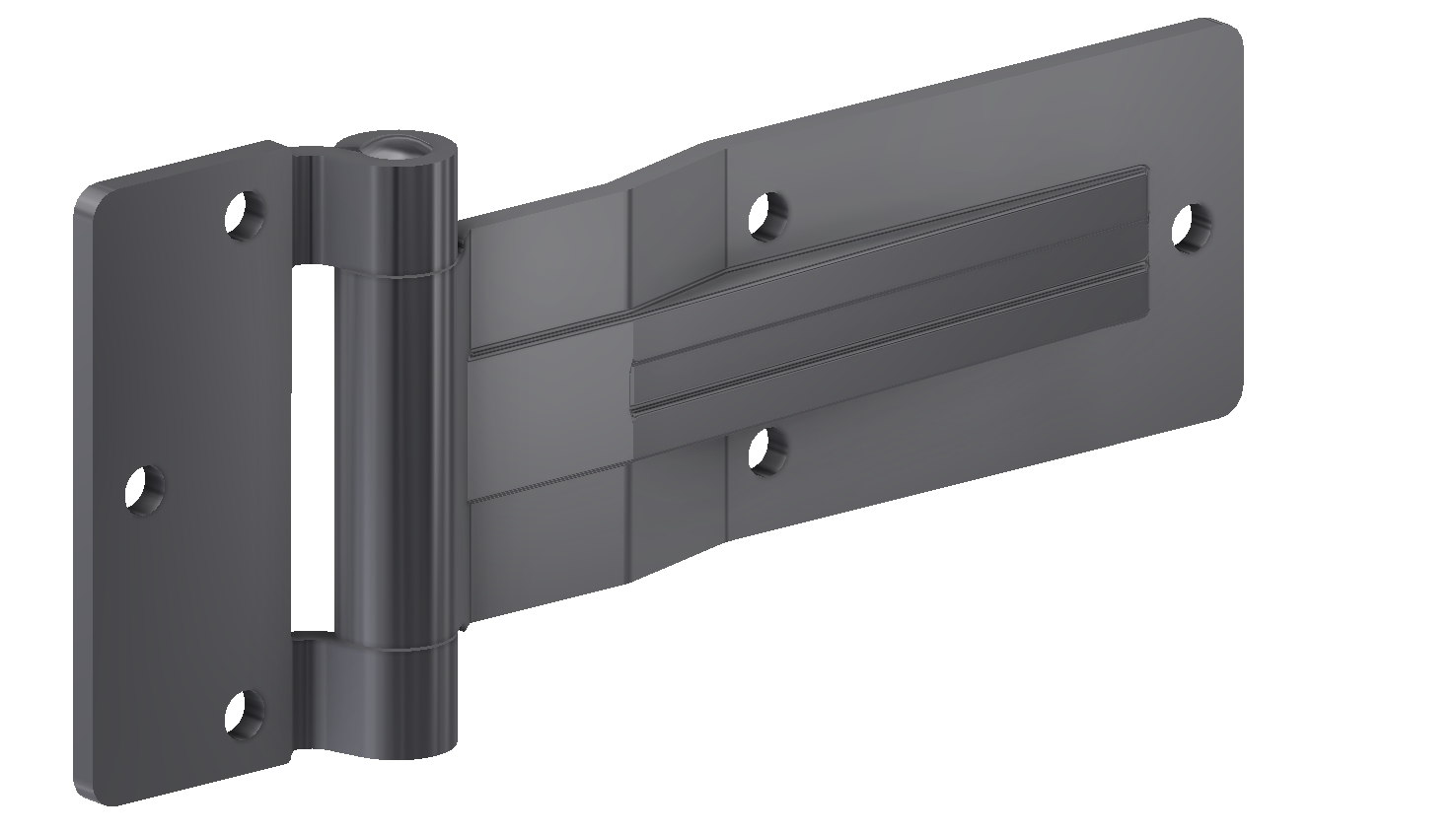Side door hinge, gauge 5mm, 105x242 with reference number 330330
