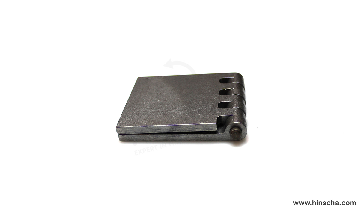 Profilscharnier 80x80x6x8 mm/gehärteter Stift