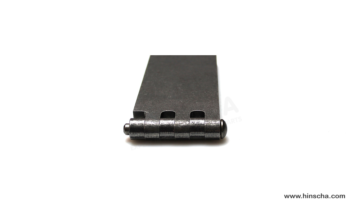 Coach hinge 60x120x6x8 mm/hardened pin