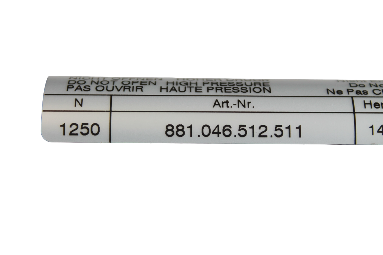 Gasfeder Hahn G10 23 250 1 650 WG30 WG30 1250N