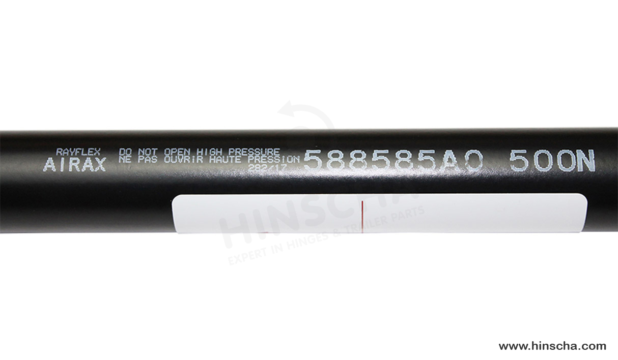 Vérin à gaz Airax Rayflex 6858858505001 500N