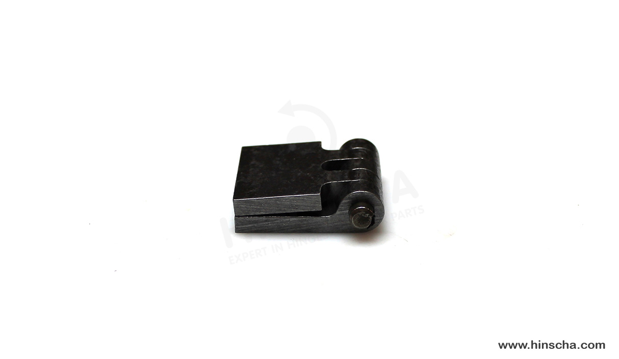 Coach hinge 40x40x6x8 mm/hardened pin