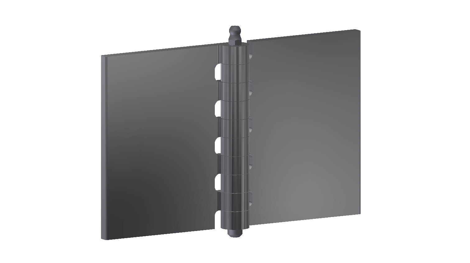 Lasscharnier 100x80x6x8 mm / Smeernippel