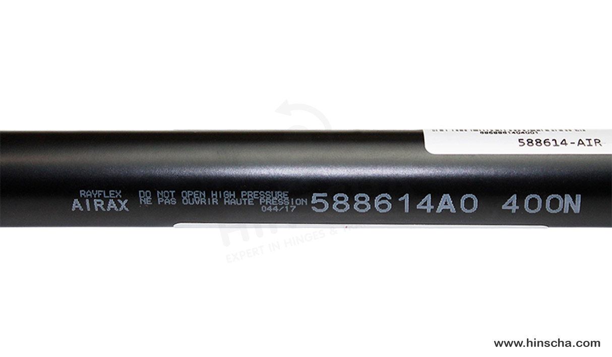 Vérin à gaz Airax Rayflex 6858861404001 400N