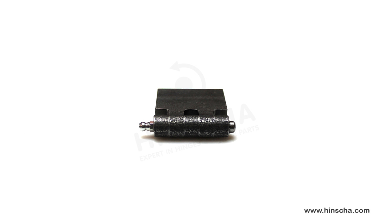 Profilscharnier 50x50x6x8 mm mit Schmierstift, Schmiernippel