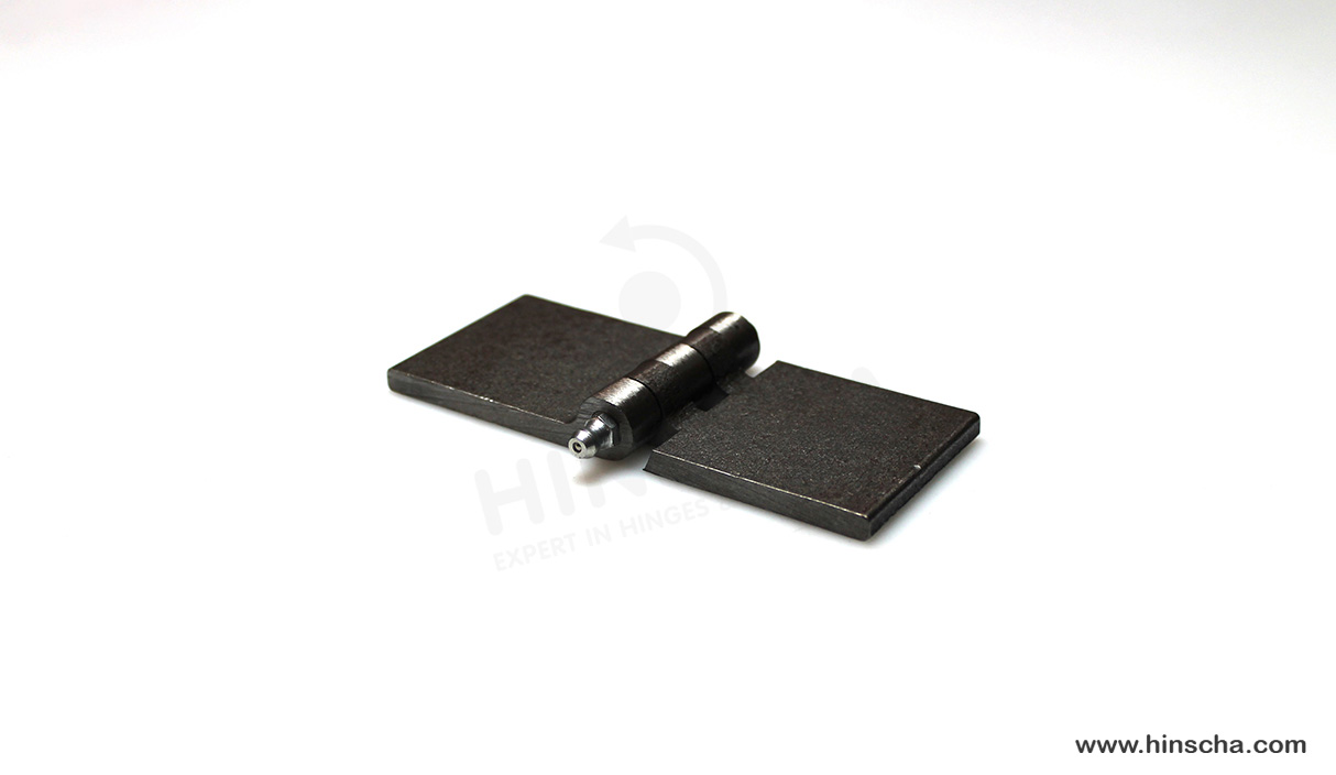 Profilscharnier 50x60x6x8 mm mit Schmierstift, Schmiernippel