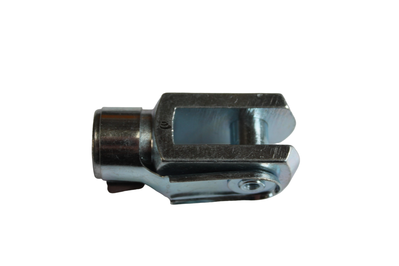 End fitting fork head M10, D=40, galvanised