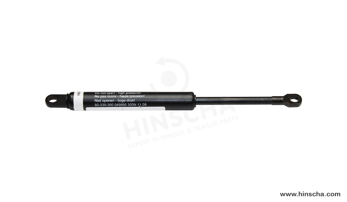 Gas spring ø 8-19, 300N,K75, eyes, A235