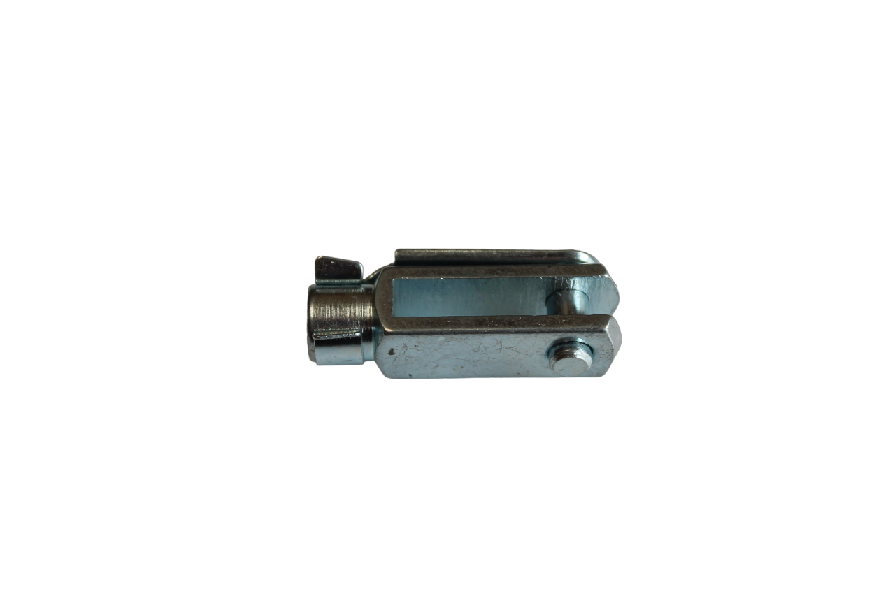 End fitting fork head M5, galvanised D30