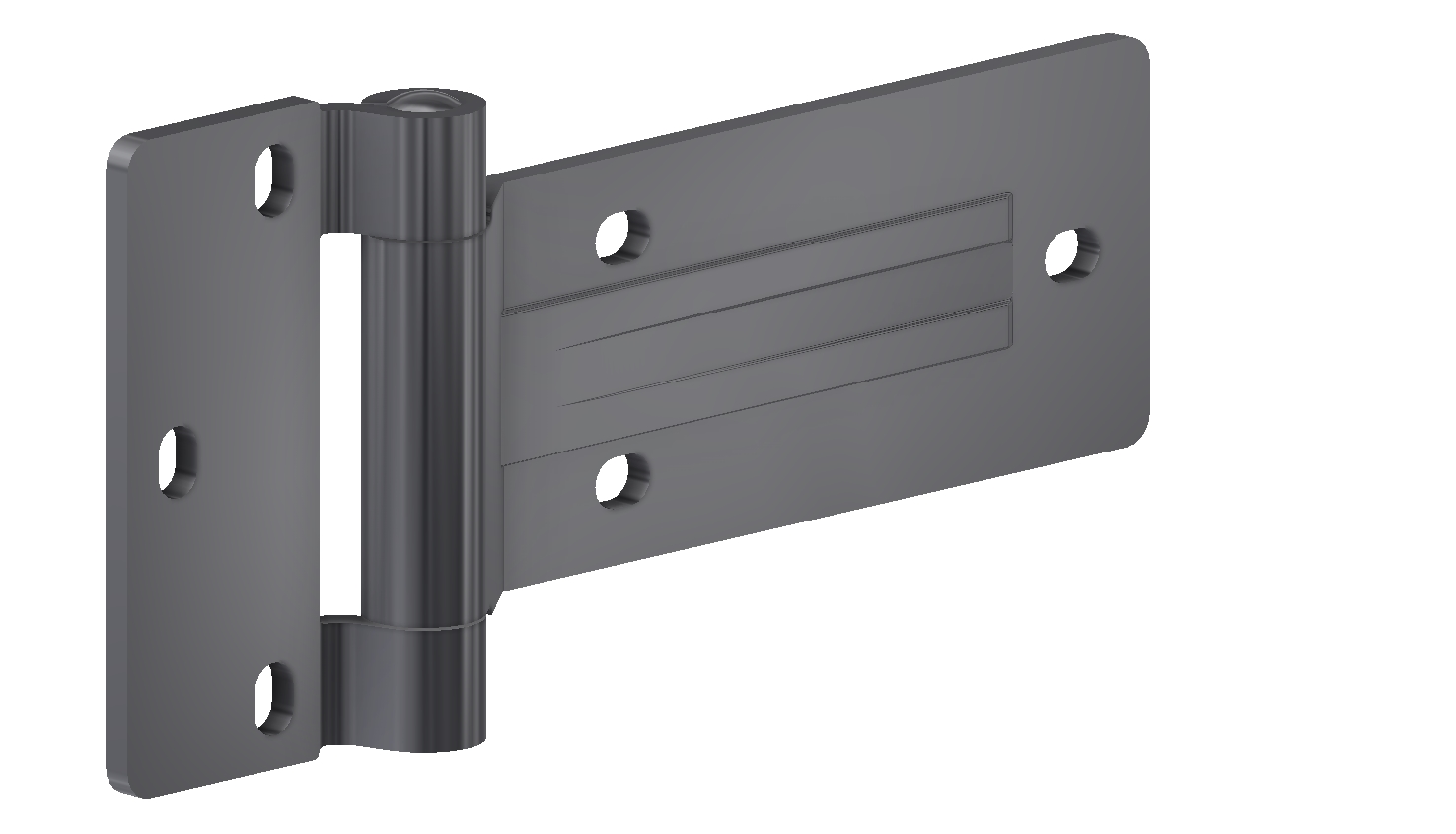 Side door hinge, gauge 5mm, 108x223 with reference number 330350