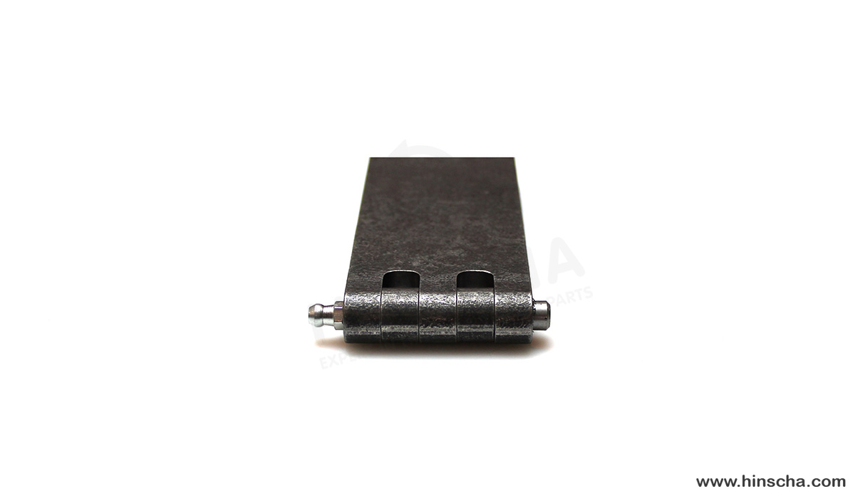 Profilscharnier 50x100x6x8mm mit Schmierstift, Schmiernippel