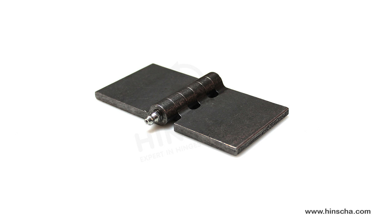 Profilscharnier 60x80x6x8 mit Schmierstift, Schmiernippel