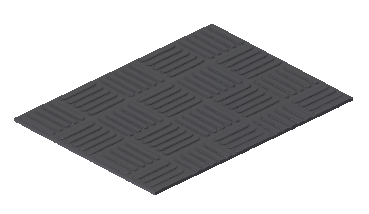 Rubber diamond plate, 1250x3 with reference number 240085
