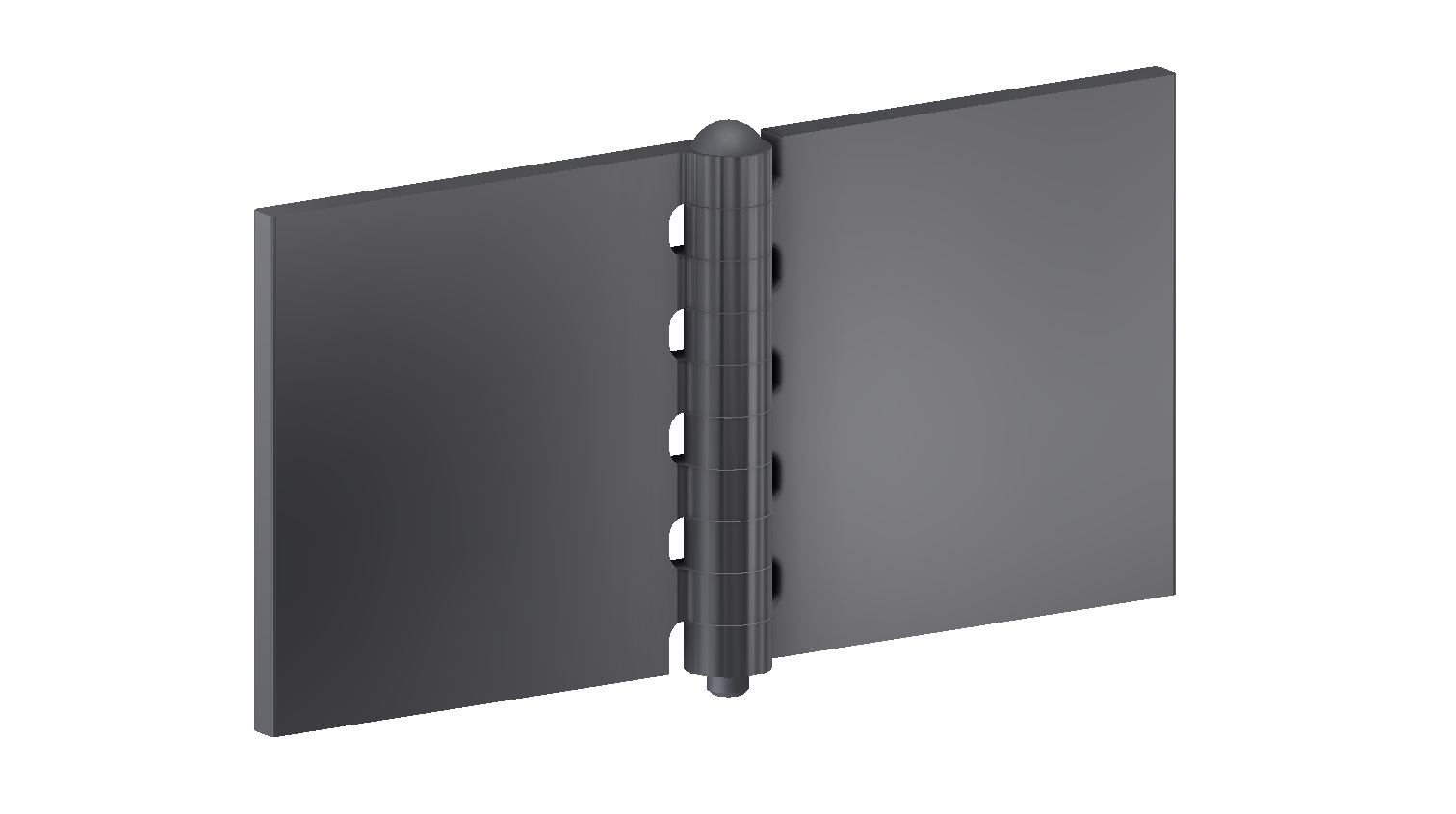 Profilscharnier 100x100x7x8 mm/Gehärtet Stift Profilscharnier 100x100x7x8 mm/Gehärtet Stift