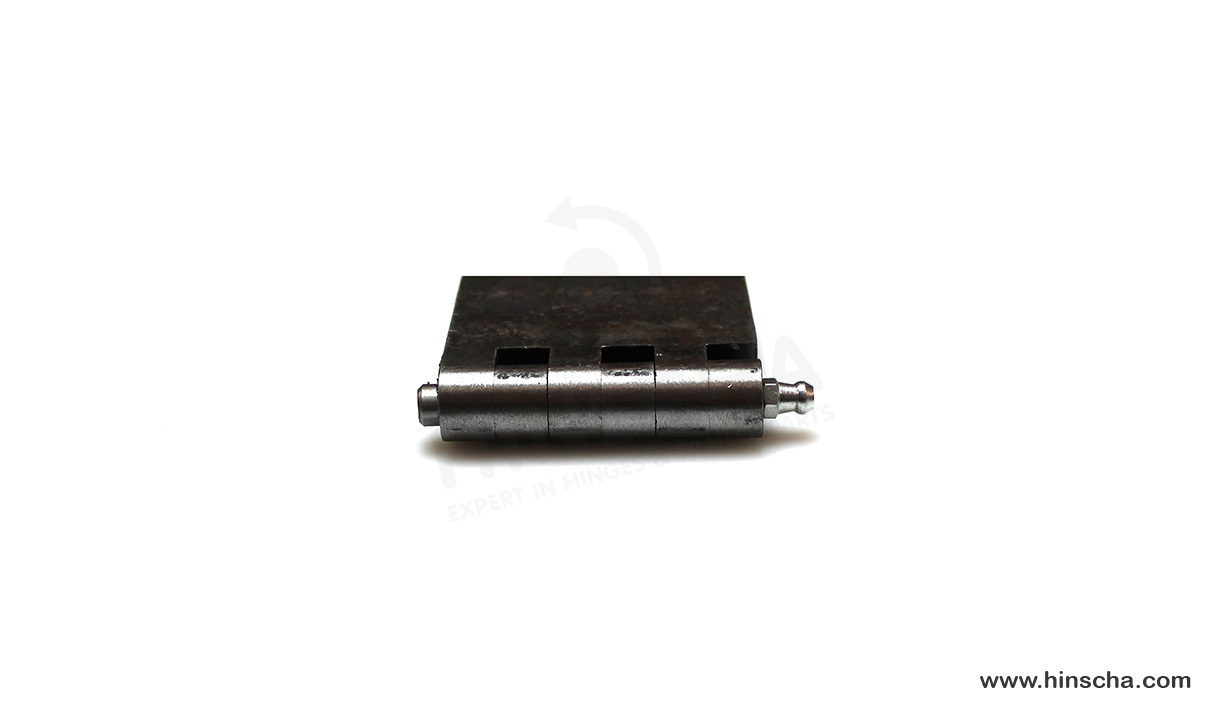 Profilscharnier 60x50x6x8 mm mit Schmierstift, Schmiernippel