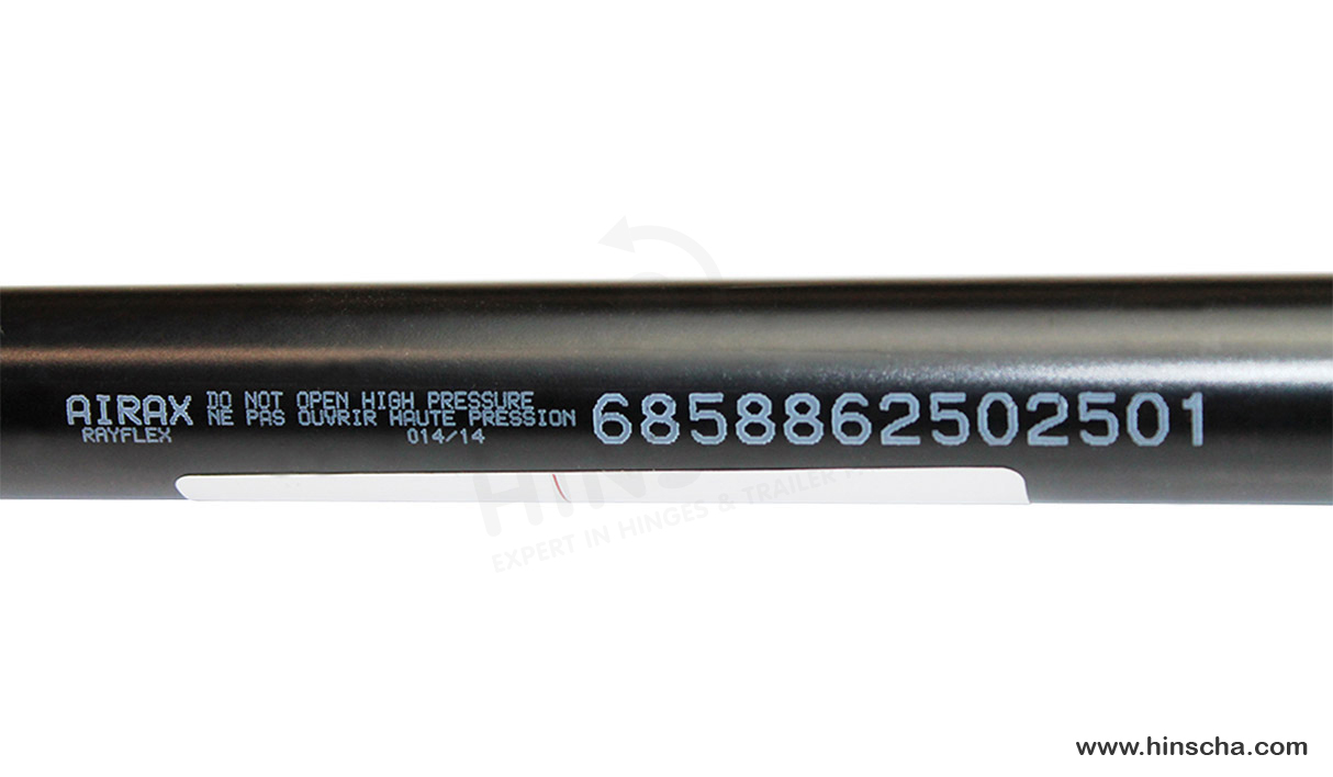 Vérin à gaz Airax Rayflex 6858862502501 250N