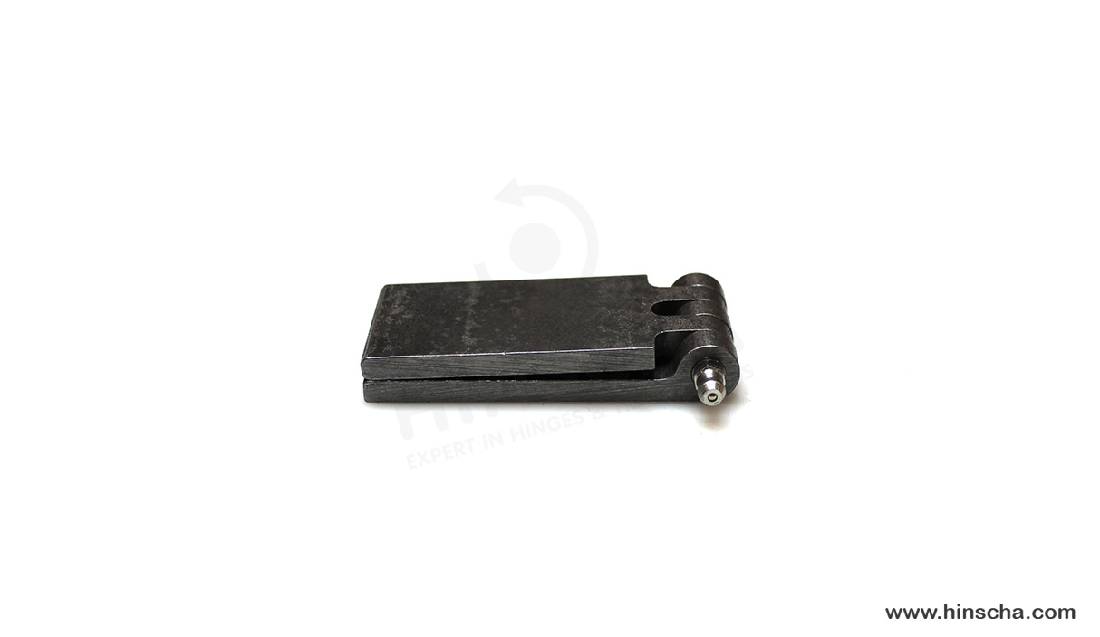 Profilscharnier 40x80x6x8 mm mit Schmierstift, Schmiernippel