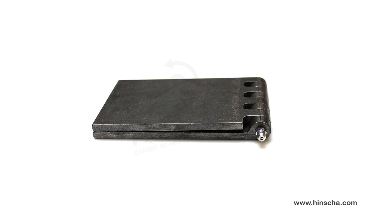 Charnière à souder 80x120x6x8 mm/à graisseur